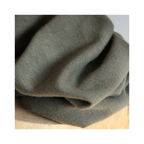 tissu au mètre - tricot maille douce