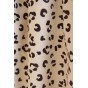 Tissu velours milleraies - léopard