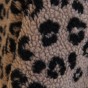 tissu sherpa maille bouclette - léopard