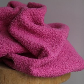 teddy envers polaire - rose