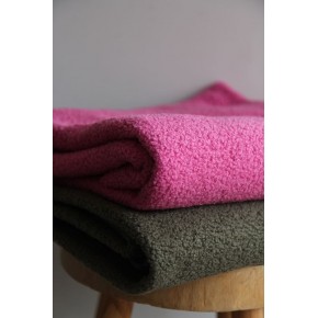 tissu teddy envers polaire - un chat sur un fil