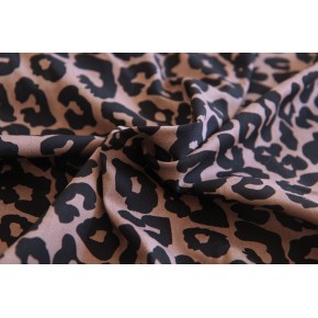 twill de viscose - un chat sur un fil