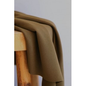 tissu crêpe kaki - un chat sur un fil