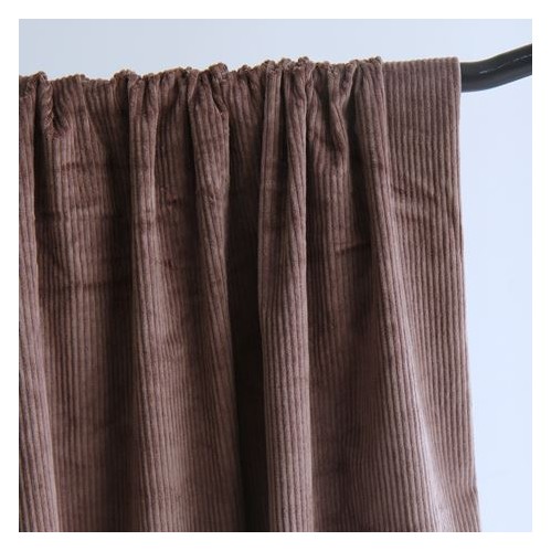 tissu velours côtelé stretch - un chat sur un fil