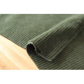 tissu côtelé stretch - un chat sur un fil