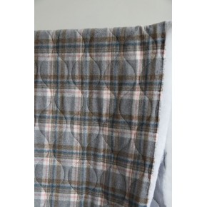 collection de tissus matelassés pour veste - un chat sur un fil