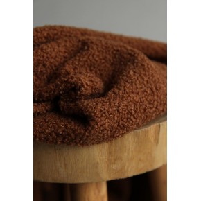 tissu sherpa mouton - un chat sur un fil