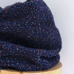 Teddy sherpa marine chiné - un chat sur un fil