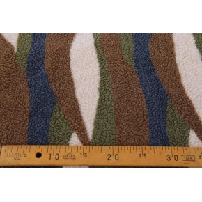 teddy sherpa imprimé - un chat sur un fil