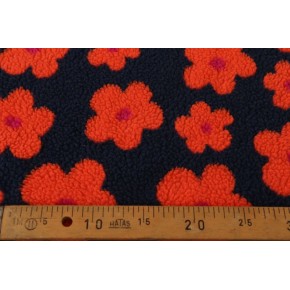 tissu teddy sherpa - un chat sur un fil