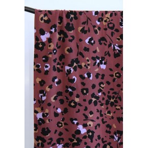 twill de viscose - un chat sur un fil