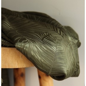 tissu fin et fluide - kaki