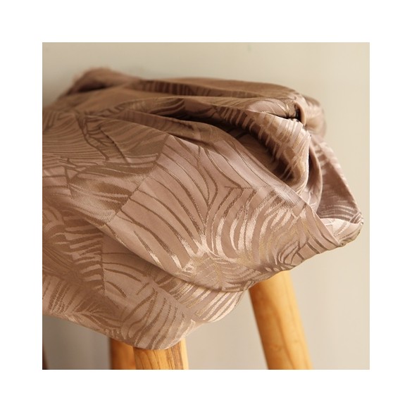 tissu fin et fluide - beige taupe