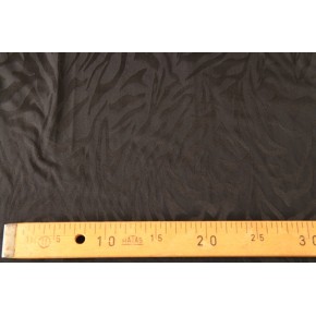 jacquard de viscose satinée - noir