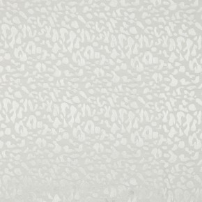 tissu jacquard de viscose écru - un chat sur un fil