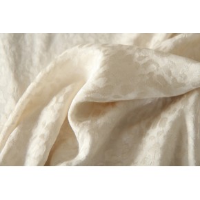 jacquard de viscose satinée - léopard