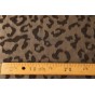 tissu léopard - marron