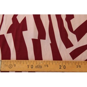 jolie viscose fine imprimée - abstrait