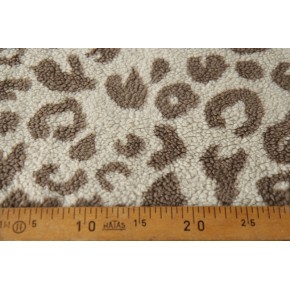tissu teddy sherpa - un chat sur un fil