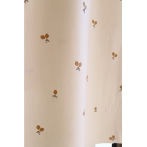 coton bio imprimé citrons - un chat sur un fil