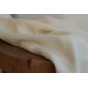 tissu double gaze écru - coton bio