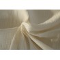 tissu double gaze écru en coton bio gots