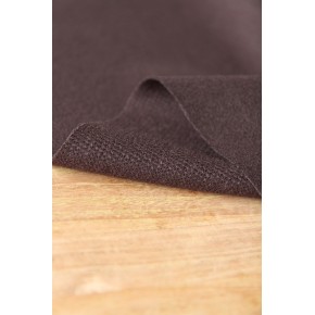 tissu en laine marron - un chat sur un fil