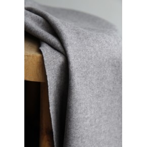 tissu lainage gris - un chat sur un fil