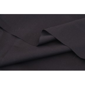 tissu popeline de coton noir - un chat sur un fil