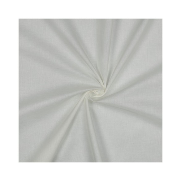 voile de coton bio - écru