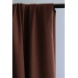 tissu gabardine souple - polyviscose marron