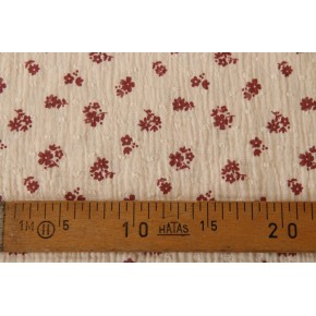 tissu double gaze - un chat sur un fil