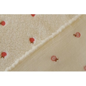 tissu moumoute chaud pour veste hiver