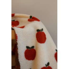 joli tissu moutonné pour veste ou gilet de berger