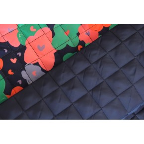 tissu fleurs colorées pour veste, gilet, blousons