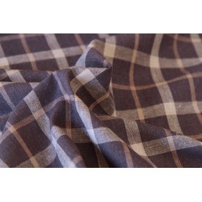 tissu carreaux pour vêtements d'été fluide