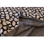tissu maille pour coudre des pulls fins - imprimé léopard