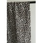 tissu double gaze léopard