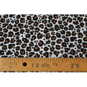 tissu léopard couture - double gaze coton
