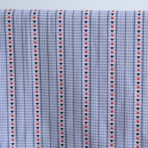 tissu en coton jacquard