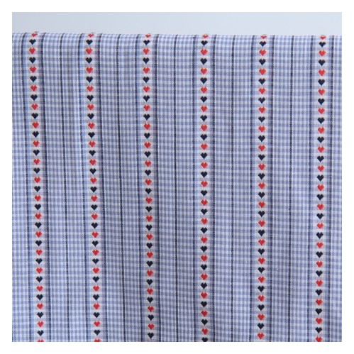 tissu en coton jacquard