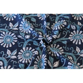 tissu indien block print - tissu indien pour robe ou blouse