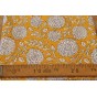 TISSU Jaya jaune - coton indien