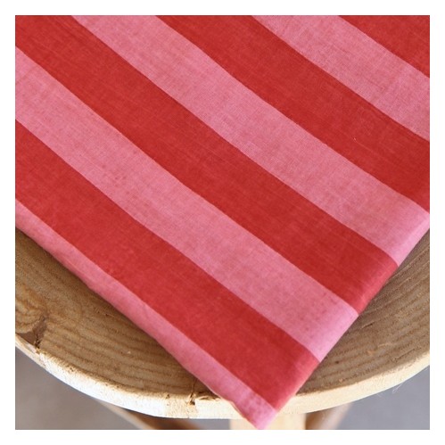 tissu indien - block print rose