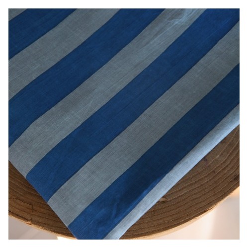 tissu coton indien vente au mètre - un chat sur un fil