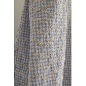 carreaux - seersucker broderies