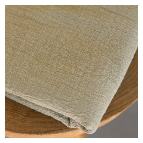 jolie double gaze en coton - vert sauge clair