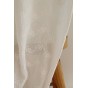 sublime tissu brodé en double gaze de coton