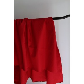 tissu rouge foncé en coton - tissu haute couture