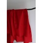 tissu rouge foncé en coton - tissu haute couture